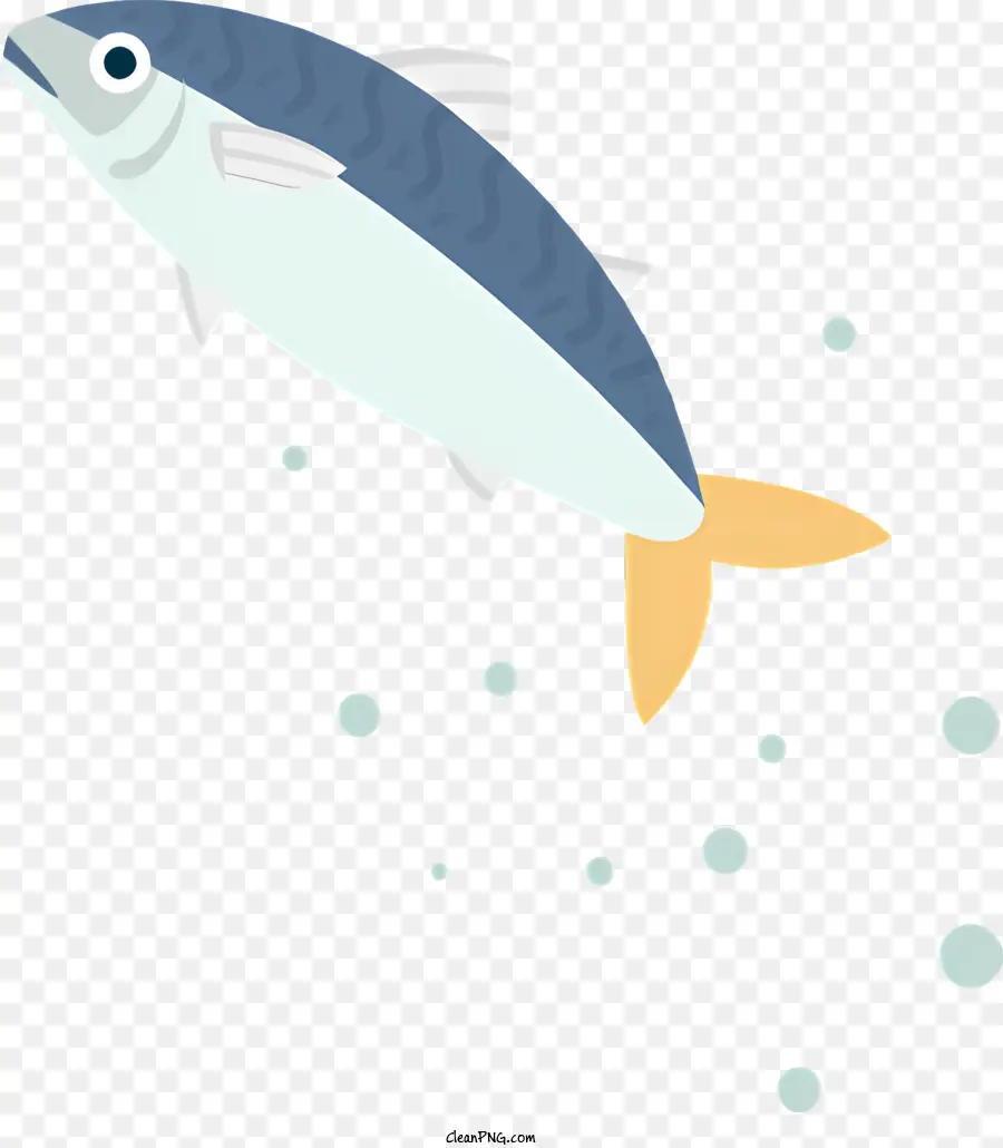 Ikan Ikan Kecil，Ikan Biru PNG