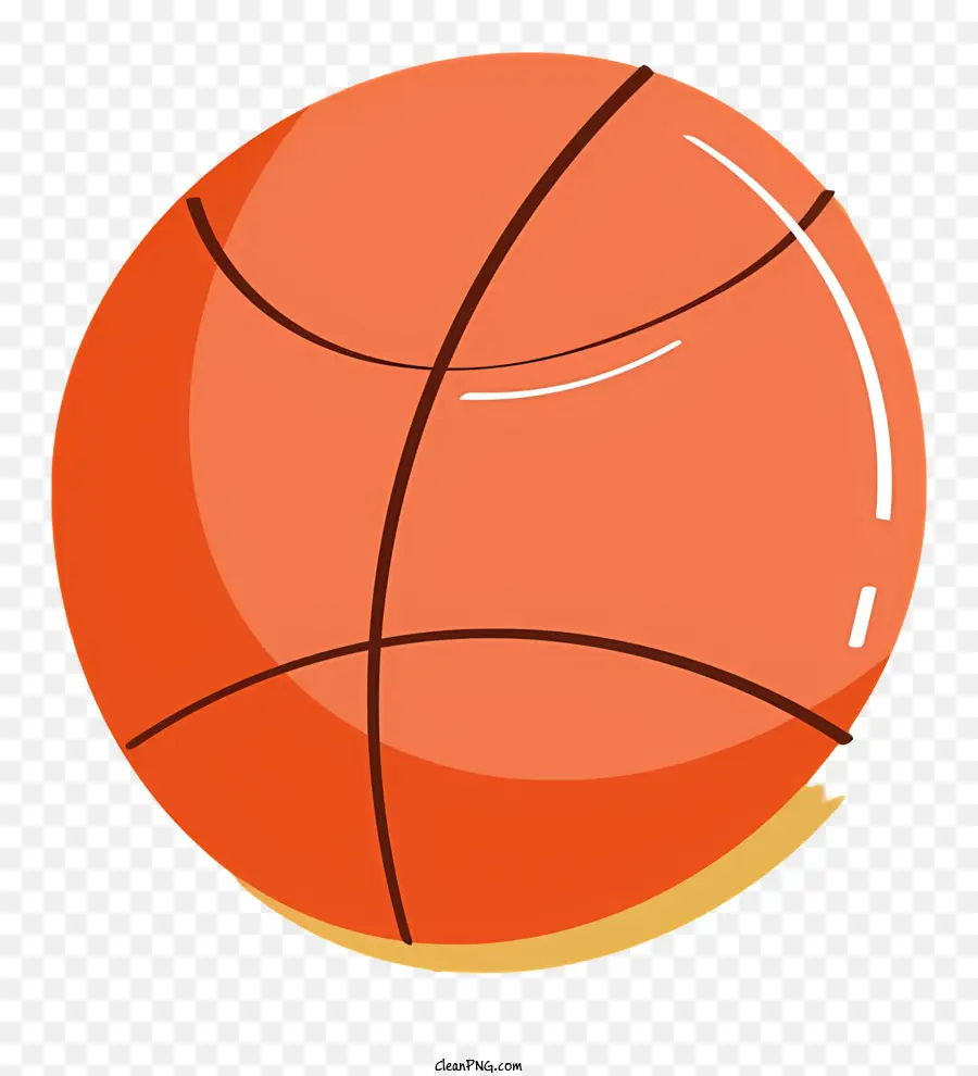 Bola Basket Merah，Olahraga Ilustrasi PNG