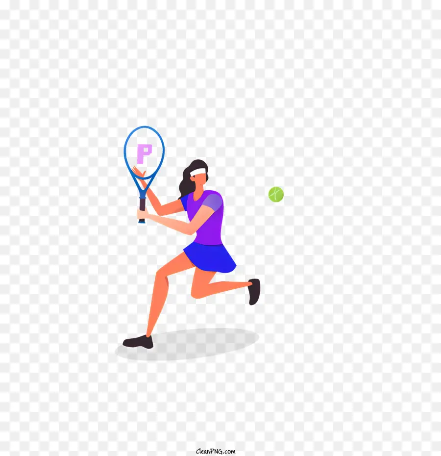 Pemain Tenis，Raket PNG