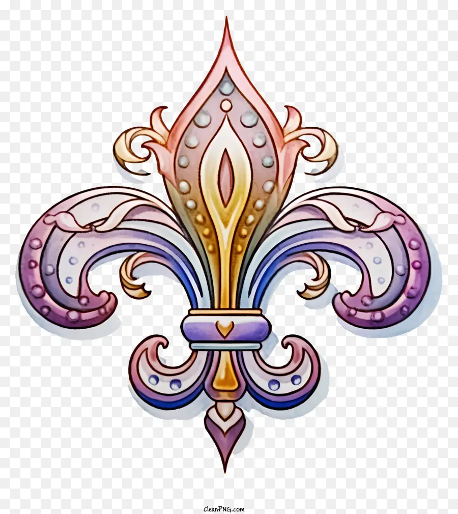 Fleur De Lis，Dekorasi PNG