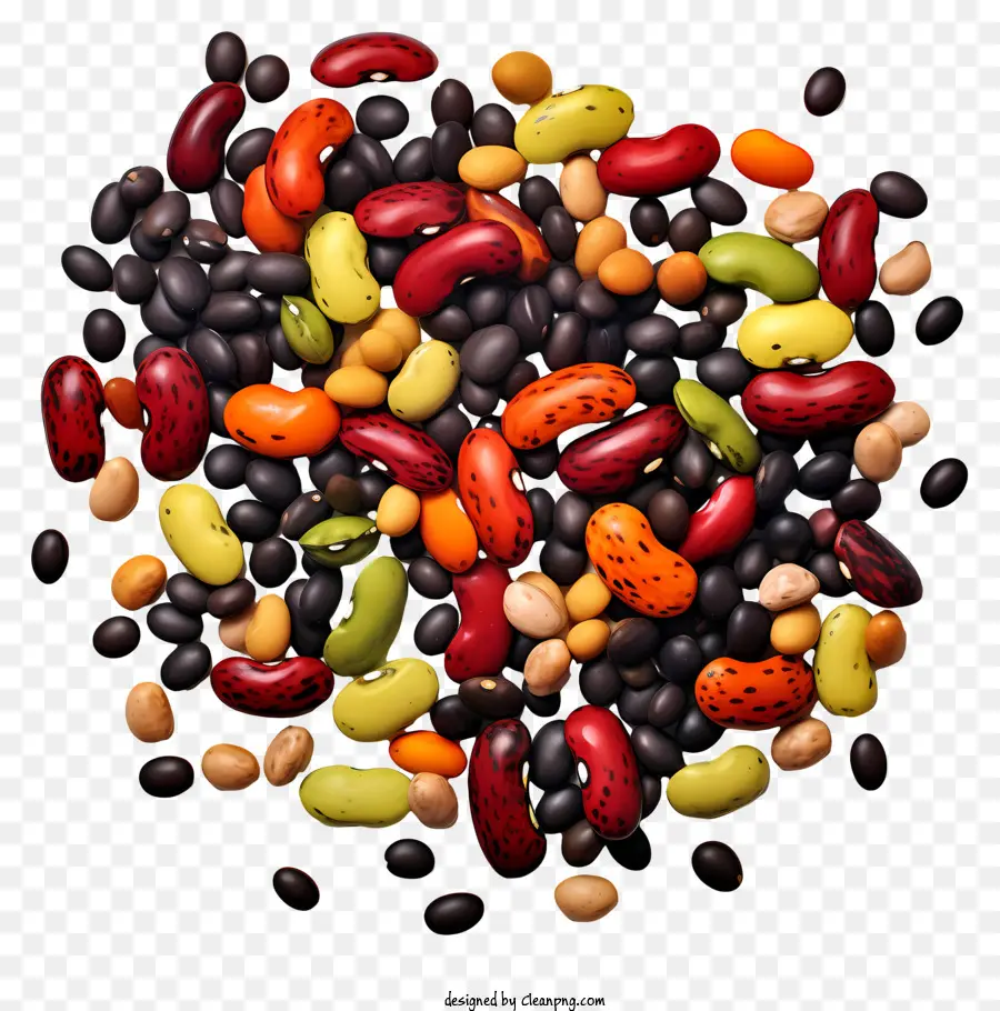Kacang Warna Warni，Kacang Nutrientrich PNG