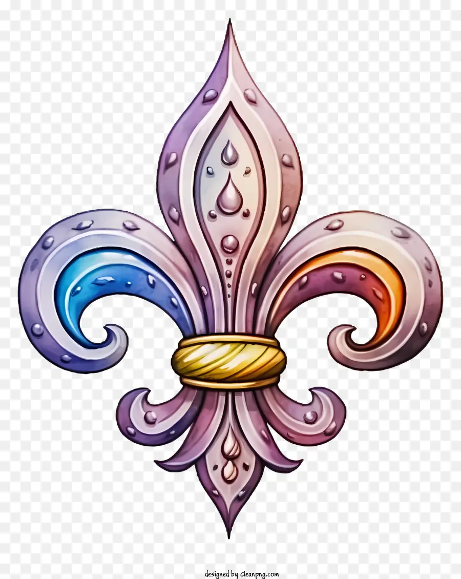 Kaca Naik，Fleur De Lis PNG