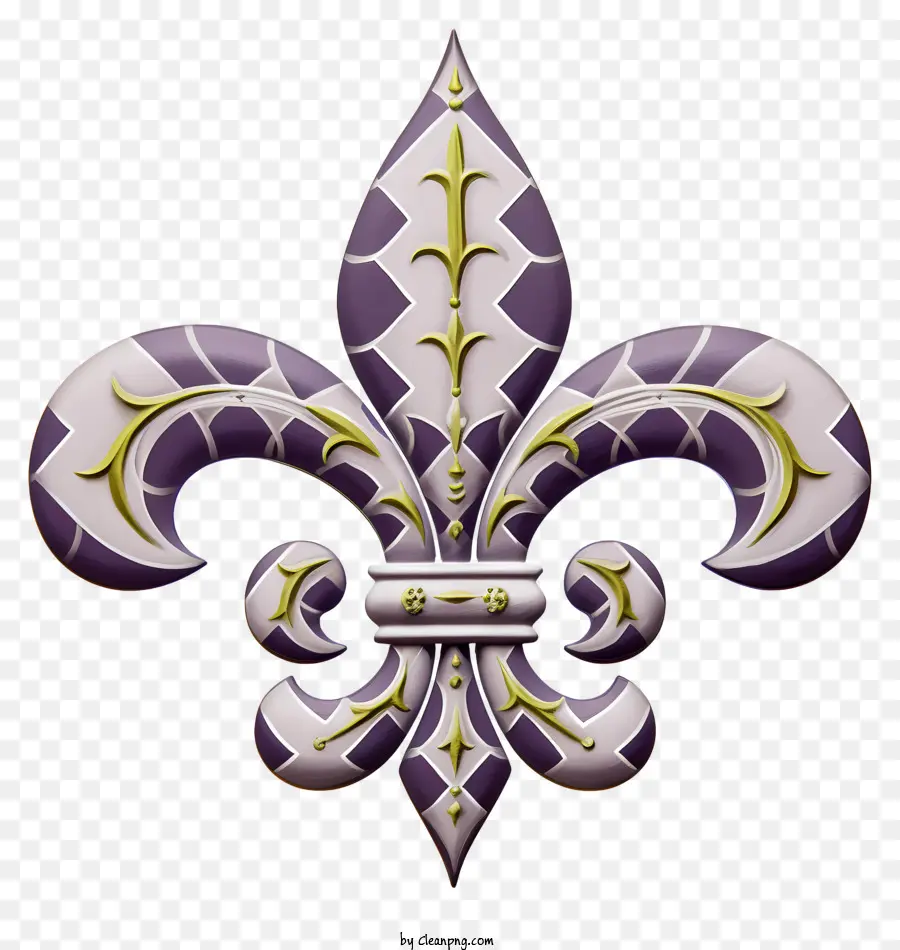 Desain Bunga，Fleur De Lis PNG