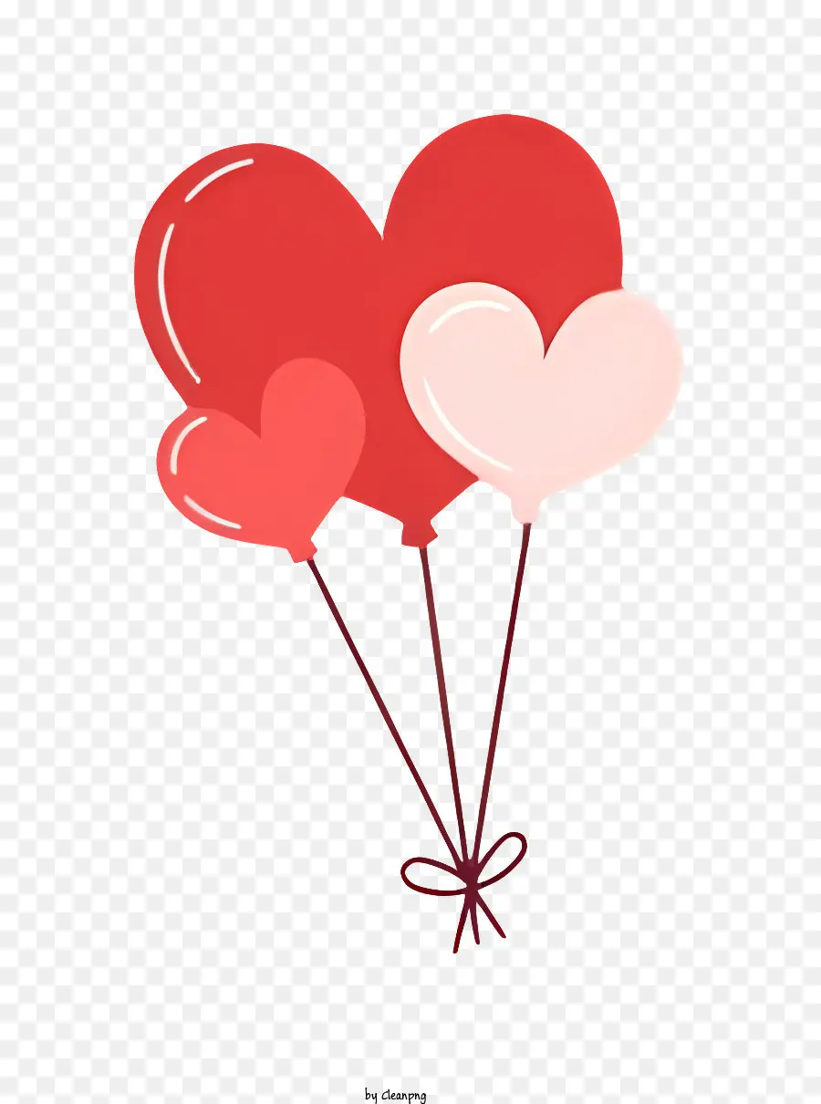 Heartshaped Balon，Dekorasi Balon PNG