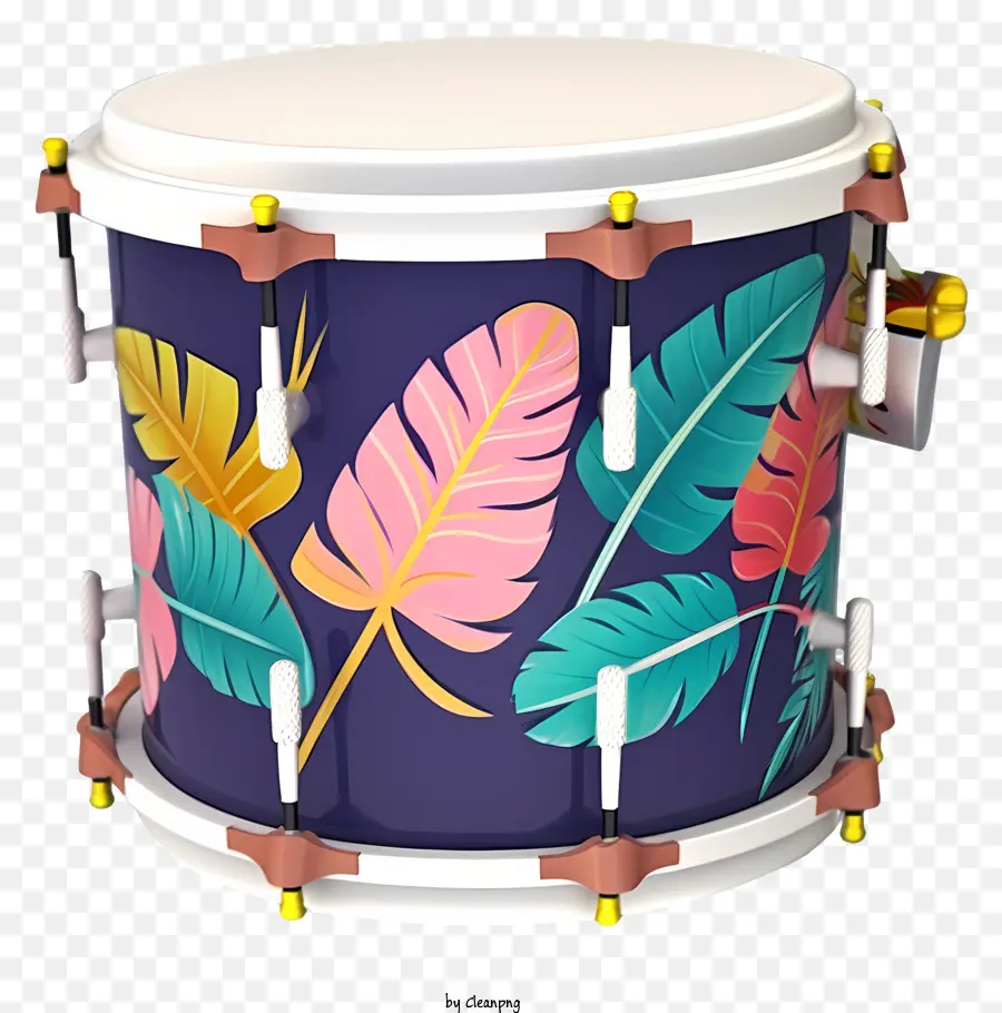 Snare Drum，Drum Dekoratif PNG