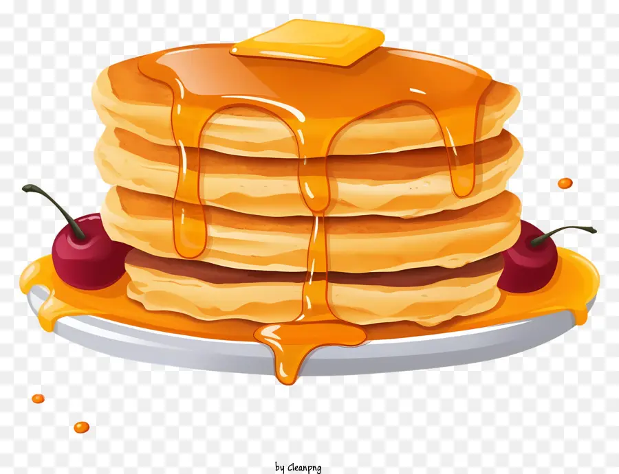 Pancake，Sirup PNG