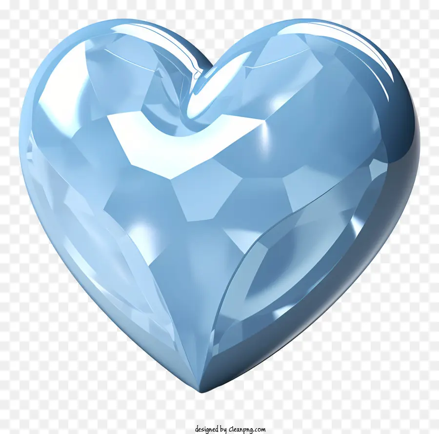 Hati Kristal Biru，Jantung Tiga Dimensi PNG