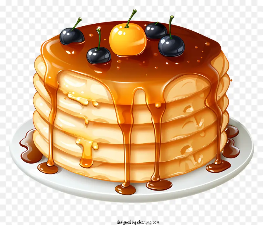 Pancake，Sirup PNG