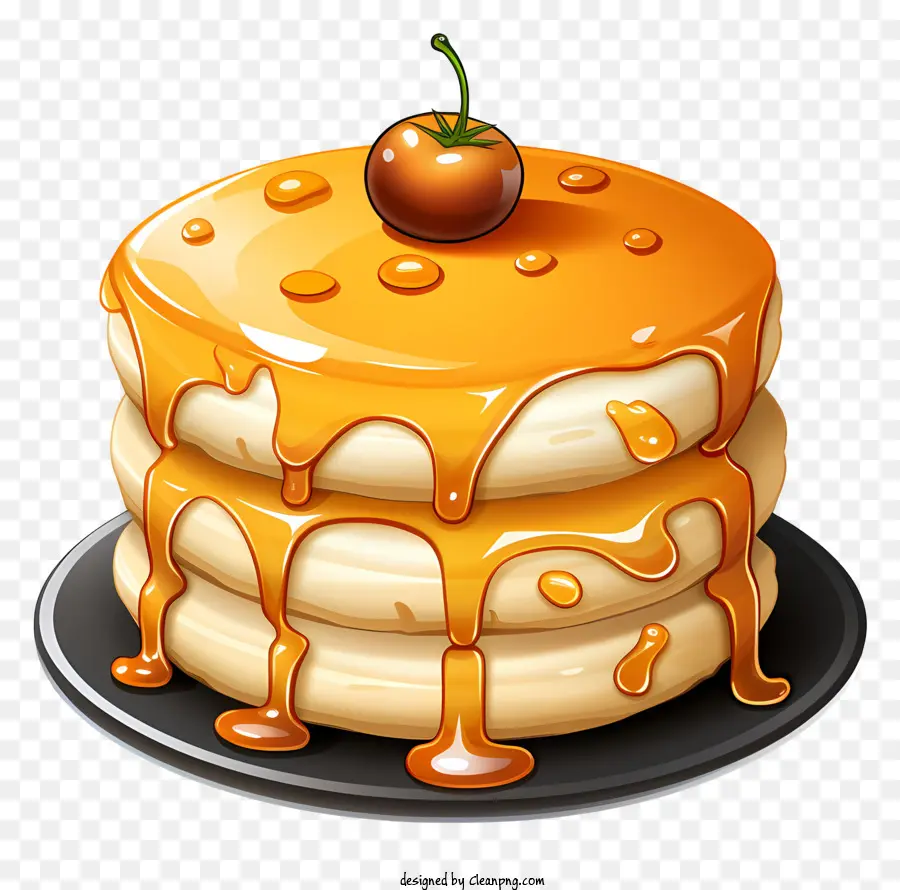 Pancake，Sirup PNG