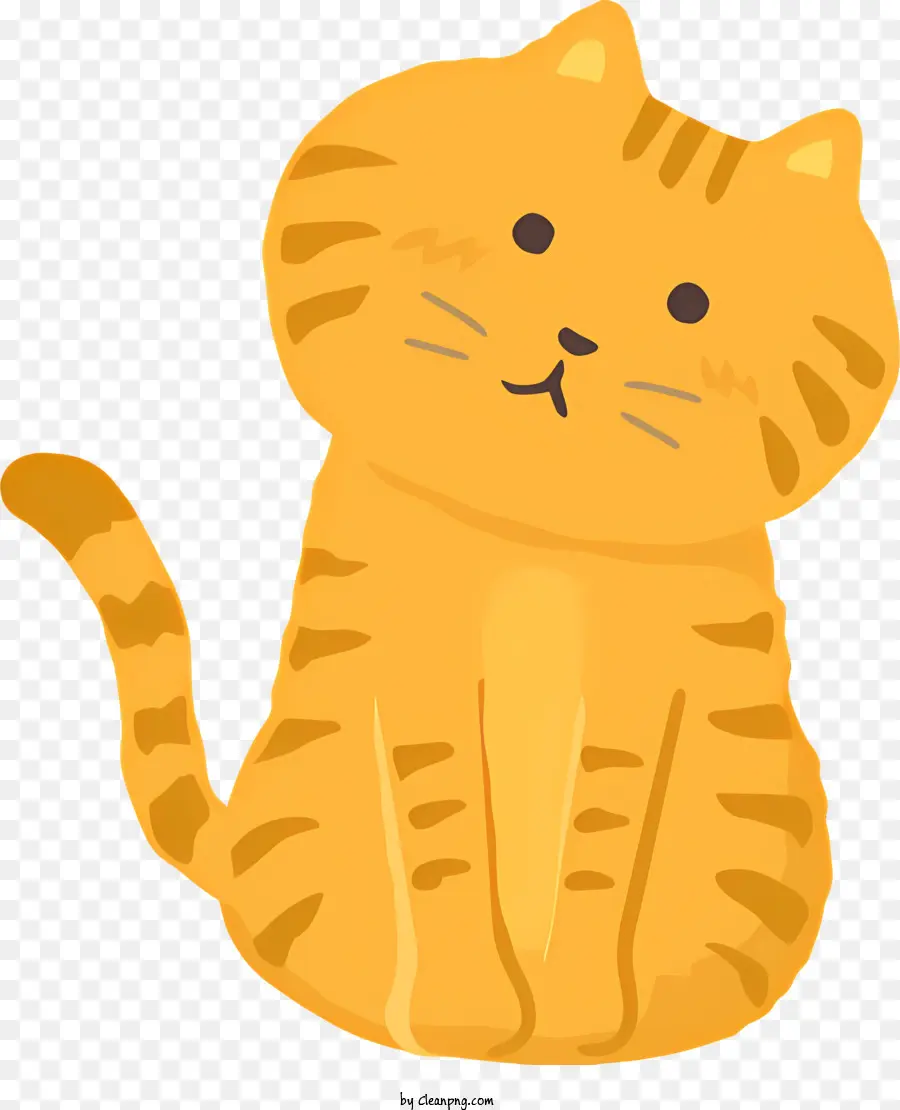 Kucing Oranye，Bulu Halus PNG