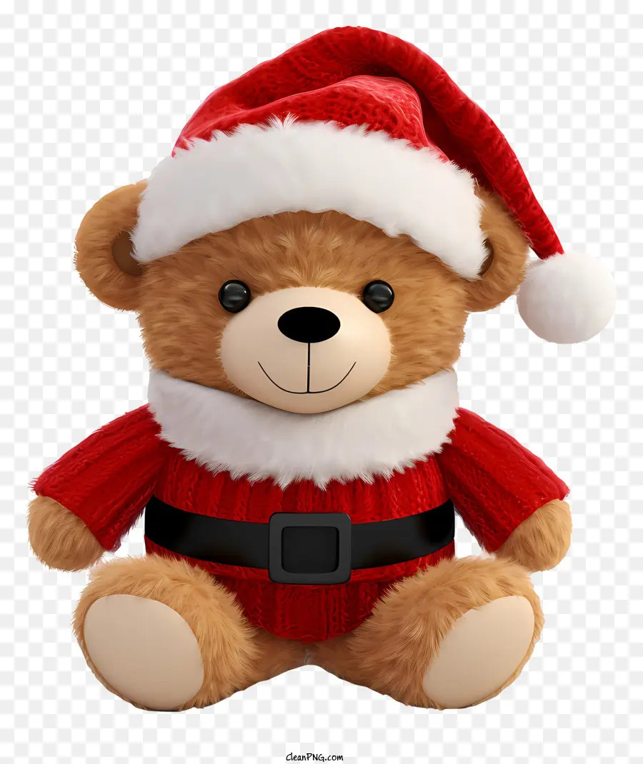 Boneka Beruang，Kostum Santa Claus PNG