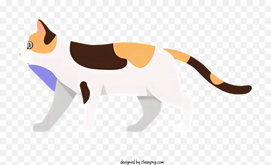 Kucing，Tanda Coklat Dan Putih PNG