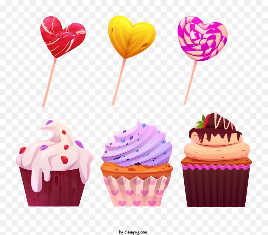 Cupcakes，Frosting PNG