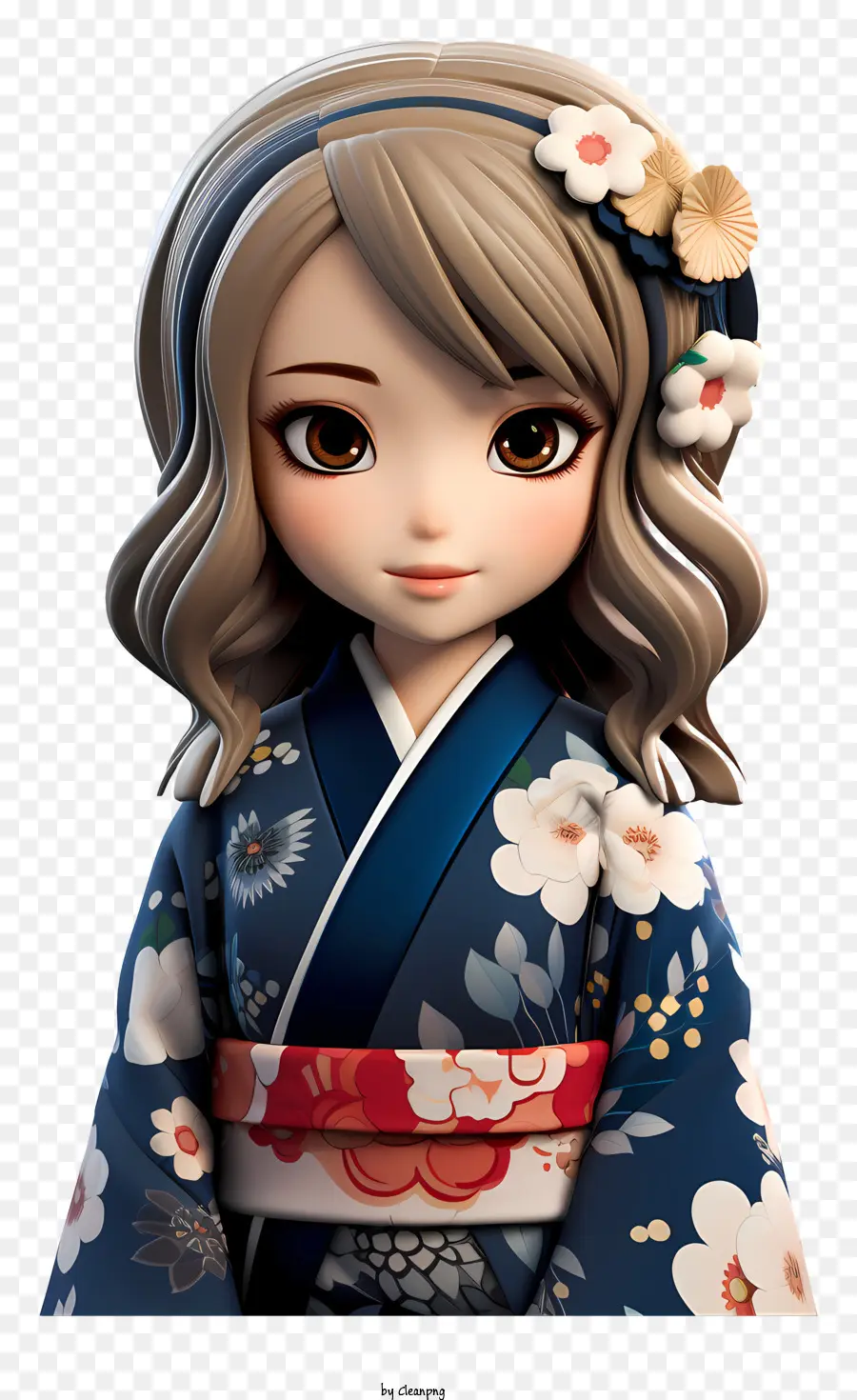 Kimono，Gadis Anime PNG