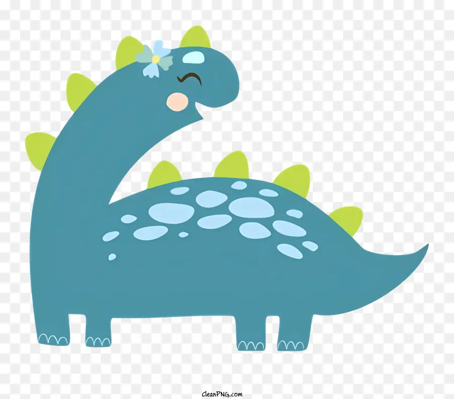 Dinosaurus Kecil，Dinosaurus Biru PNG