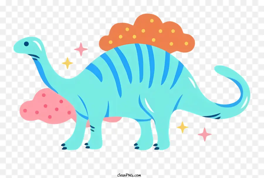 Kartun Dinosaurus，Ekor Seperti Cambuk PNG