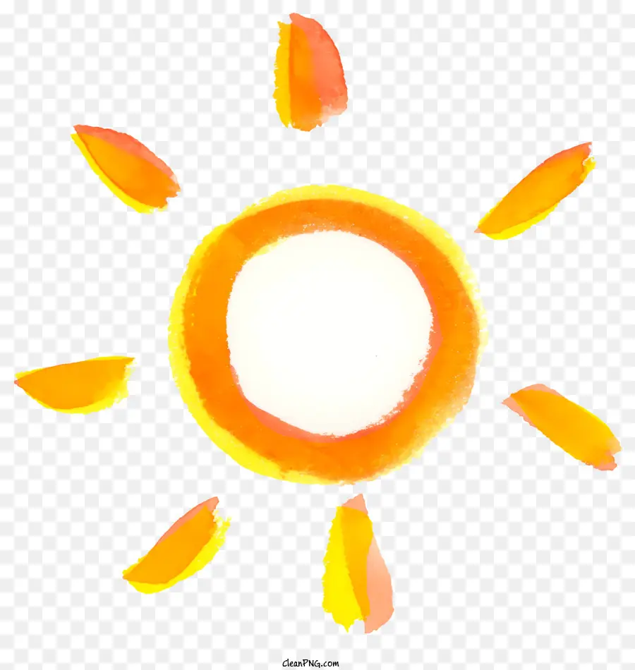 Matahari，Lingkaran Kuning PNG