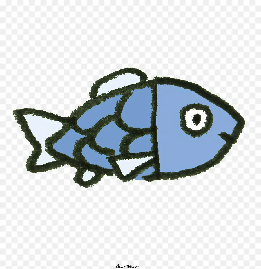 Ikan Biru，Ikan Putih PNG