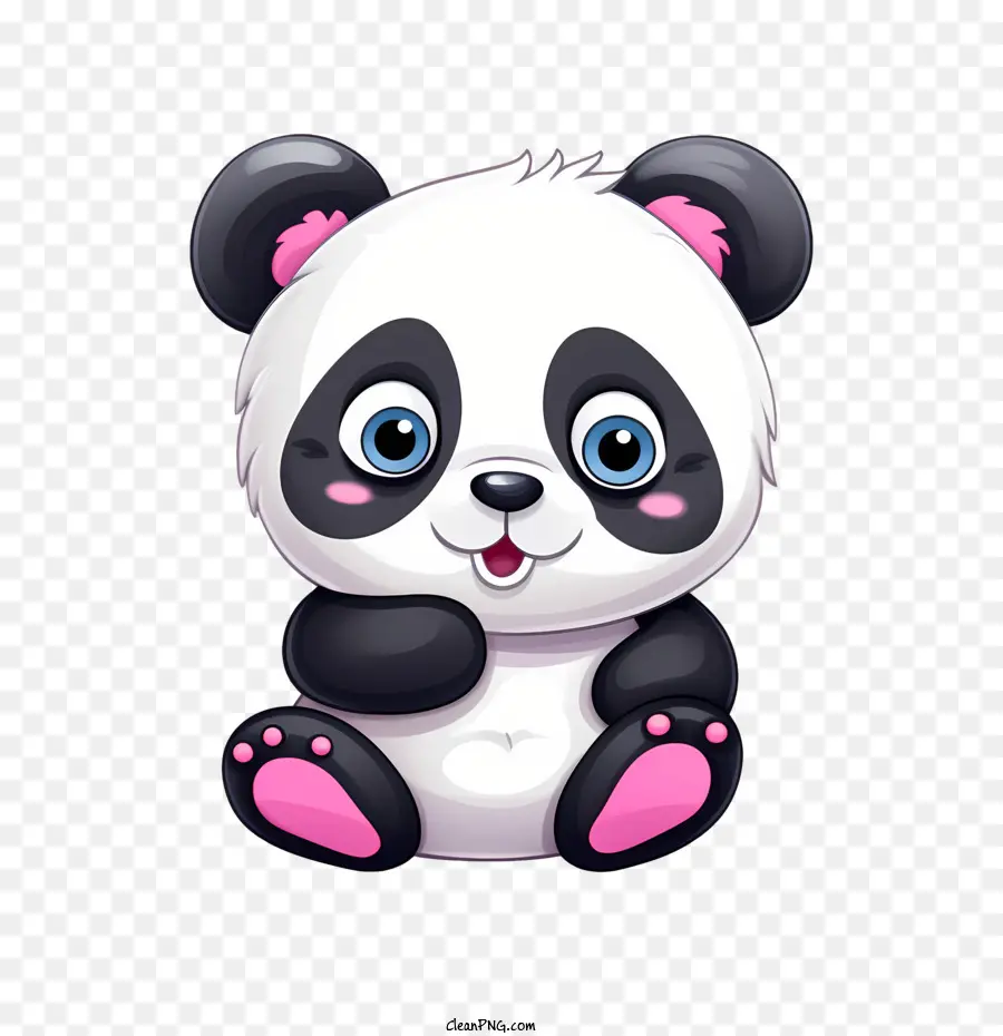 Panda Yang Lucu，Panda PNG