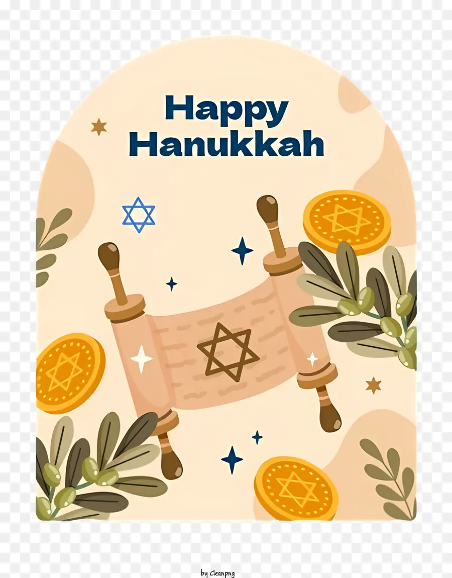 Hamsa，Gulir Hanukkah PNG