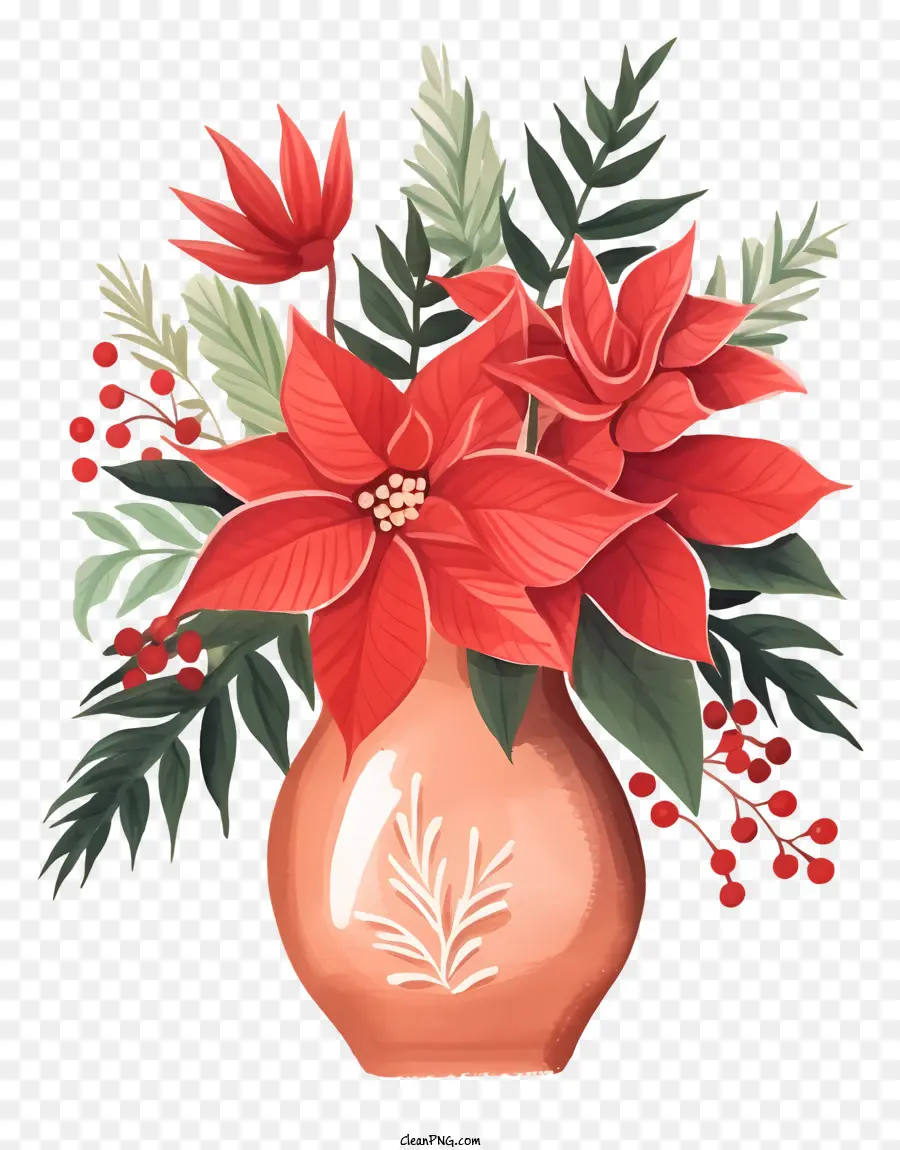 Vas，Bunga Merah Dan Putih PNG