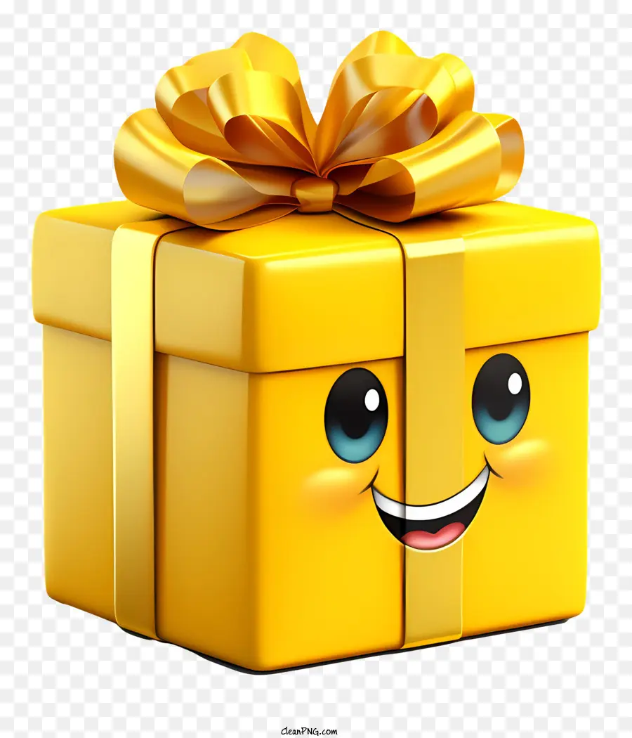 Kotak Hadiah，Kuning PNG