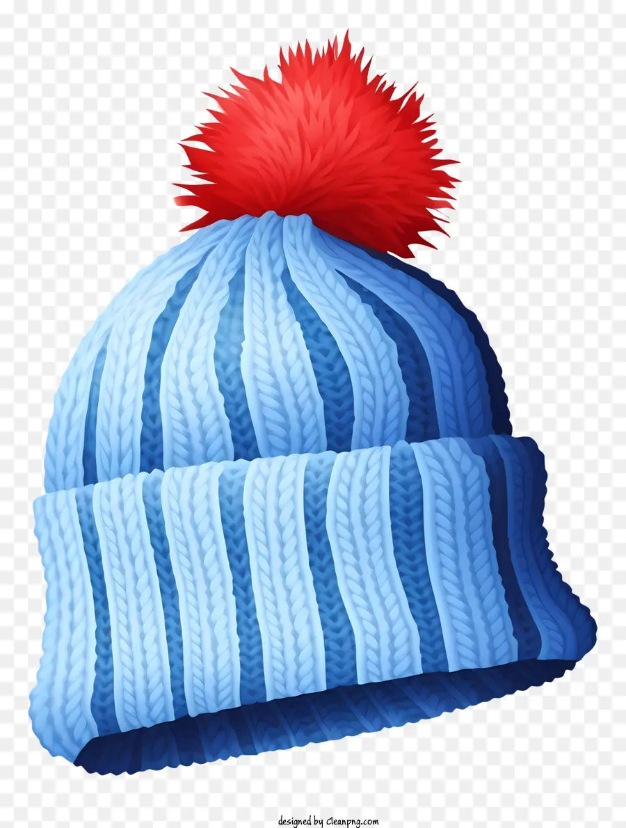 Topi Rajutan Biru，Beanie Biru PNG