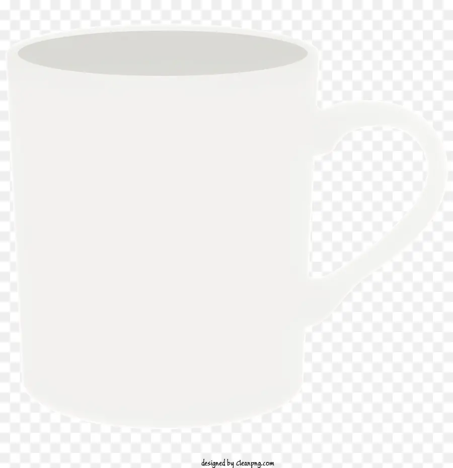 Mug Keramik Putih，Mug Putih PNG