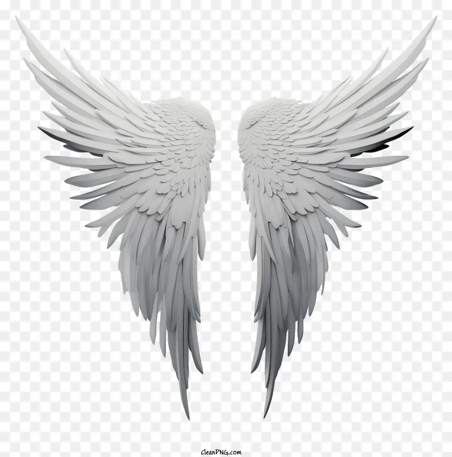 Abstrak Angel Wings，Sayap Malaikat PNG