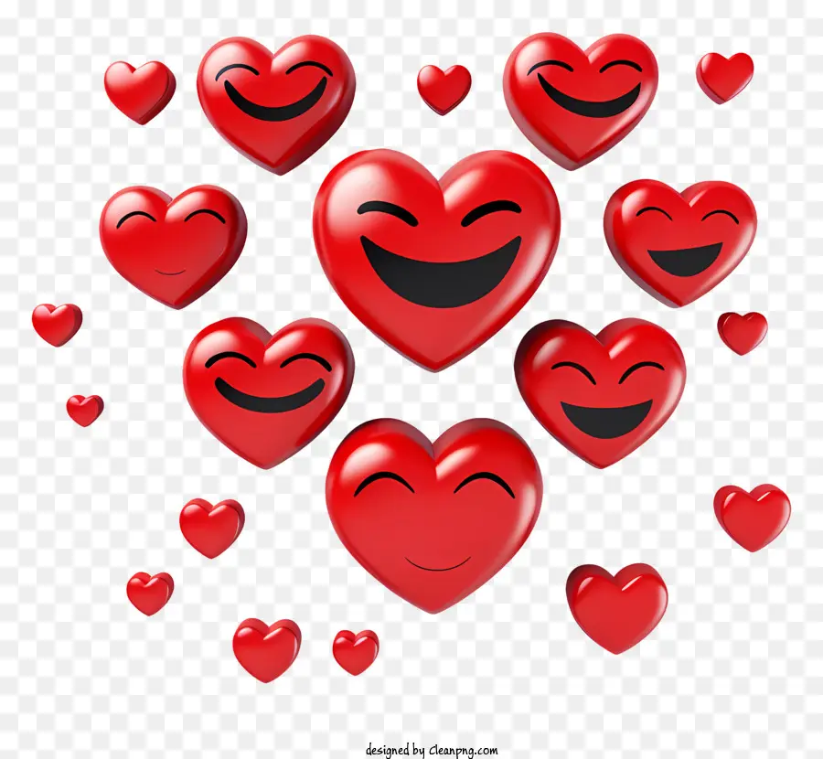 Emoji，Elemen Hari Kasih Sayang PNG