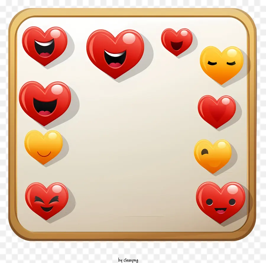 Emoji Papan Pesan Valentine，Hati PNG