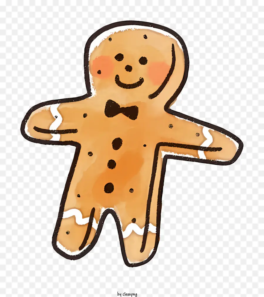Kartun，Kartun Gingerbread Man PNG