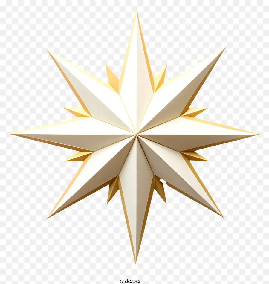Unsur Unsur Natal，Simbol Bintang Emas PNG