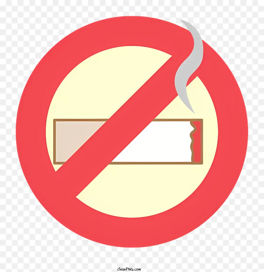 Kartun，Sign No Smoking PNG