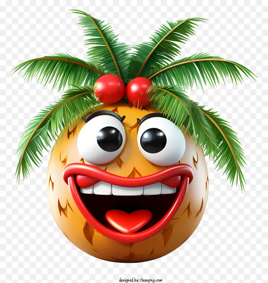 Emoji，Emoji Kelapa PNG