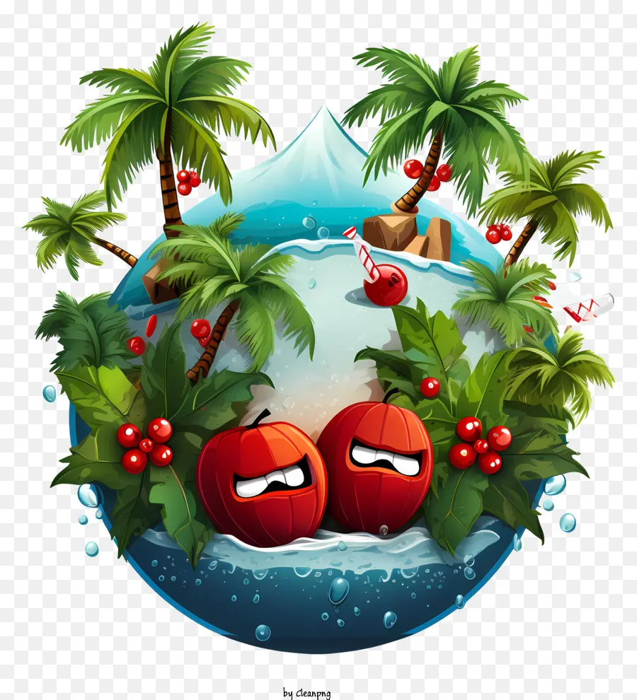 Emoji，Tropis Natal PNG