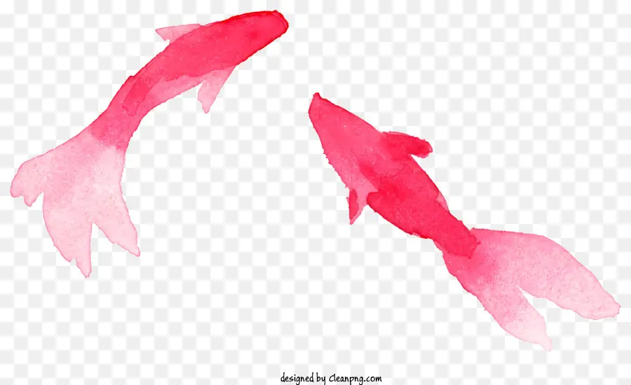 Kartun，Ikan Merah Muda PNG