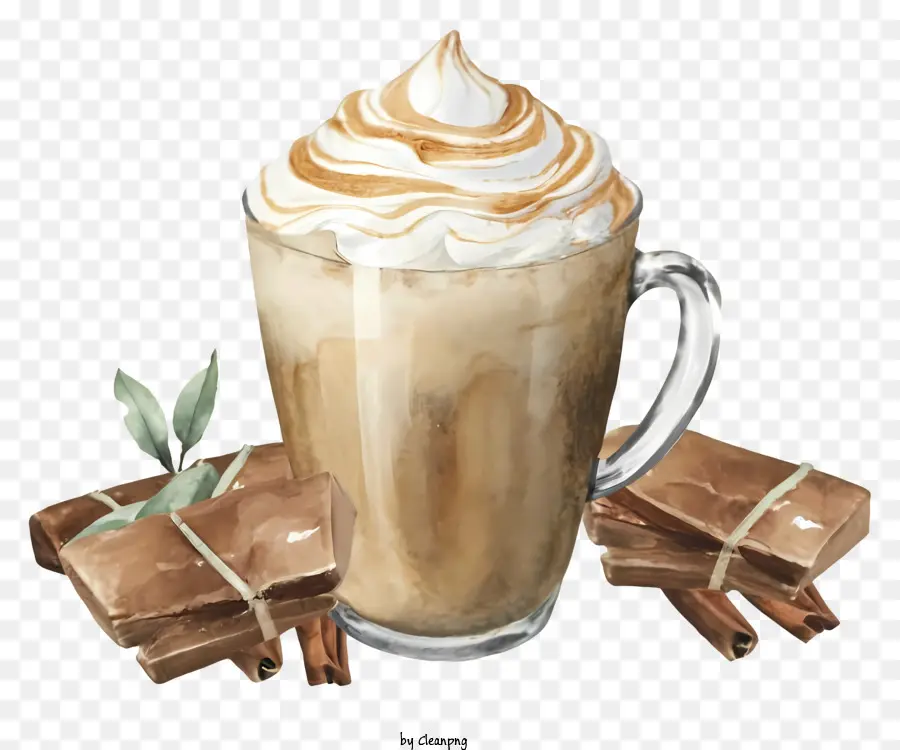 Kartun，Latte PNG