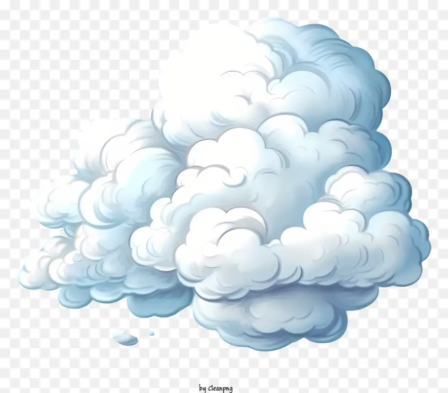 Awan Yang Digambar Tangan，Awan PNG