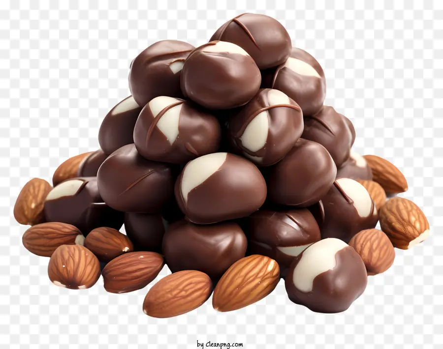 Hari Apa Saja Ditutupi Cokelat，Coklat Almond PNG