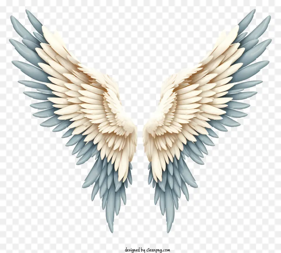 Angel Wings Emoji，Sayap Malaikat PNG