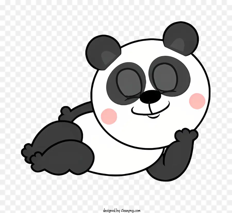 Kartun，Panda Bear PNG