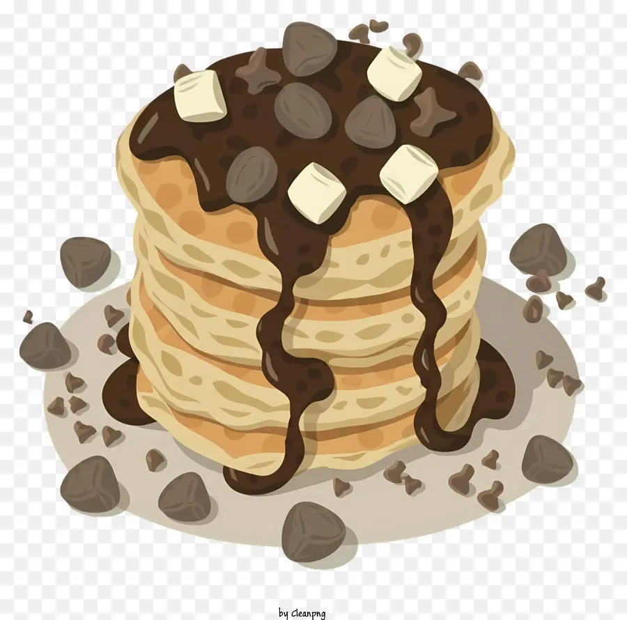Kartun，Pancake PNG
