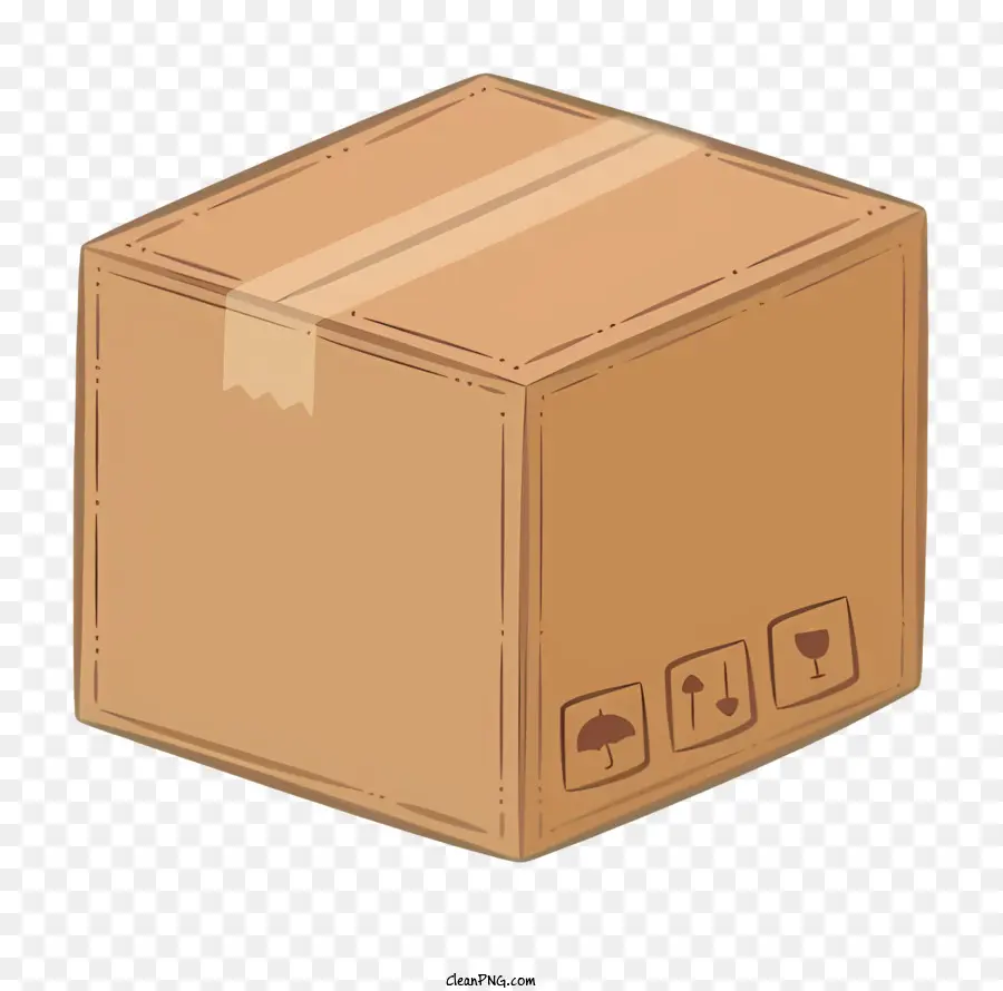 Kotak，Kotak Kardus PNG