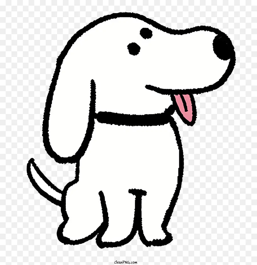 Kartun，Anjing Putih PNG