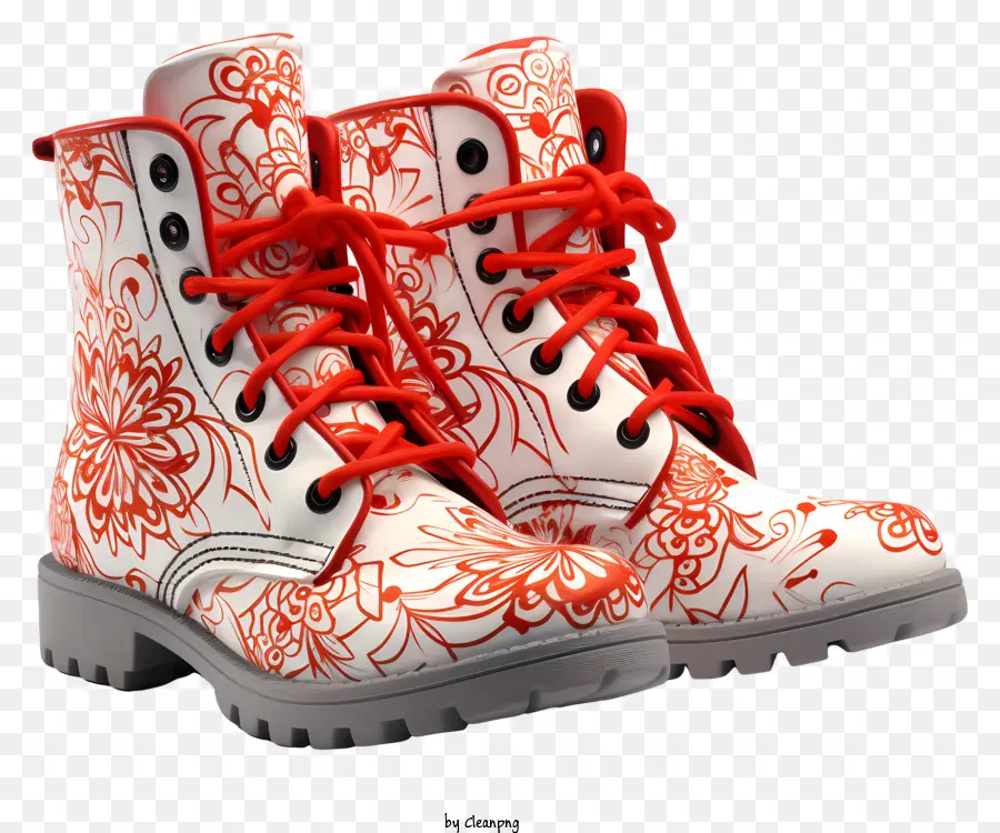 Sepatu Bot Musim Dingin，Sepatu Merah PNG
