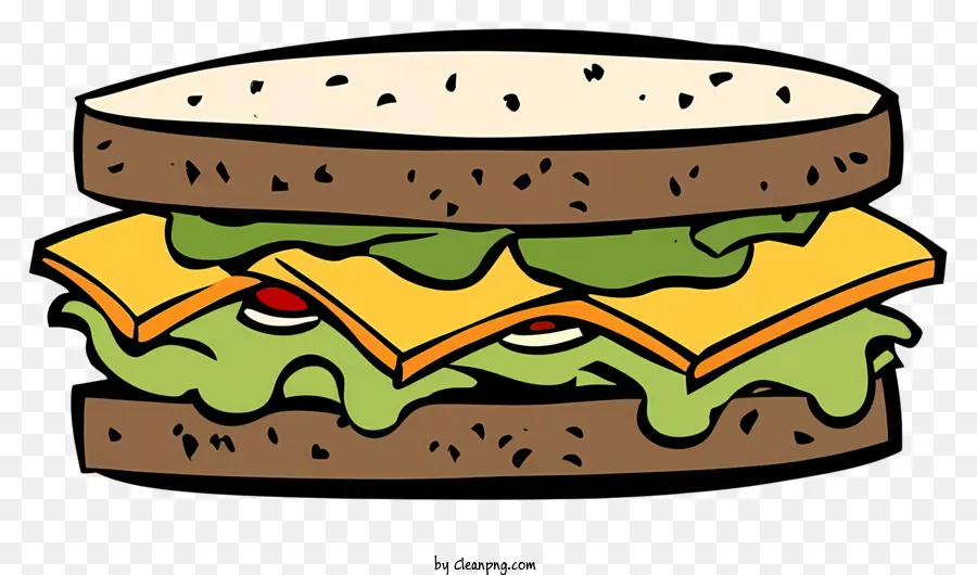 Kartun，Sandwich PNG