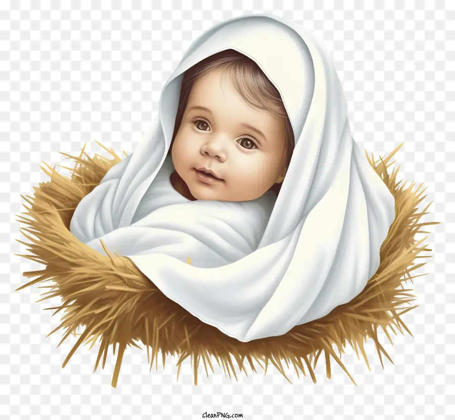 Buat Sketsa Yesus Sayang，Bayi Yesus PNG