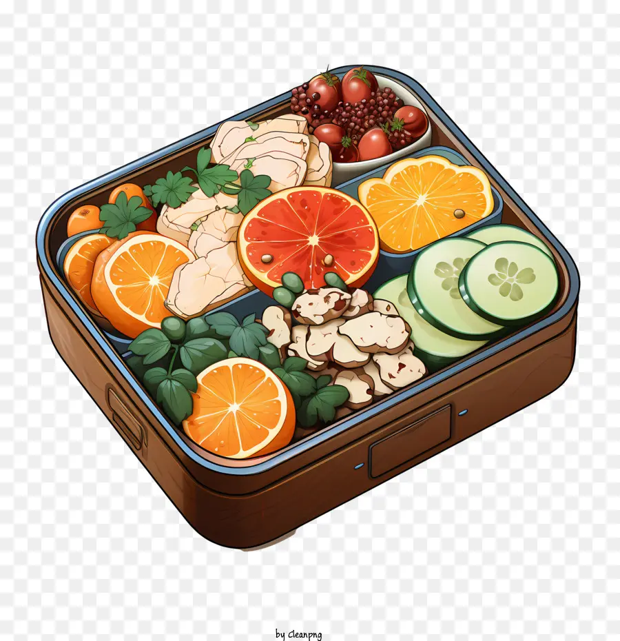 Kotak Bento，Makan Siang PNG