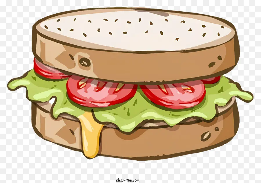 Kartun，Sandwich PNG